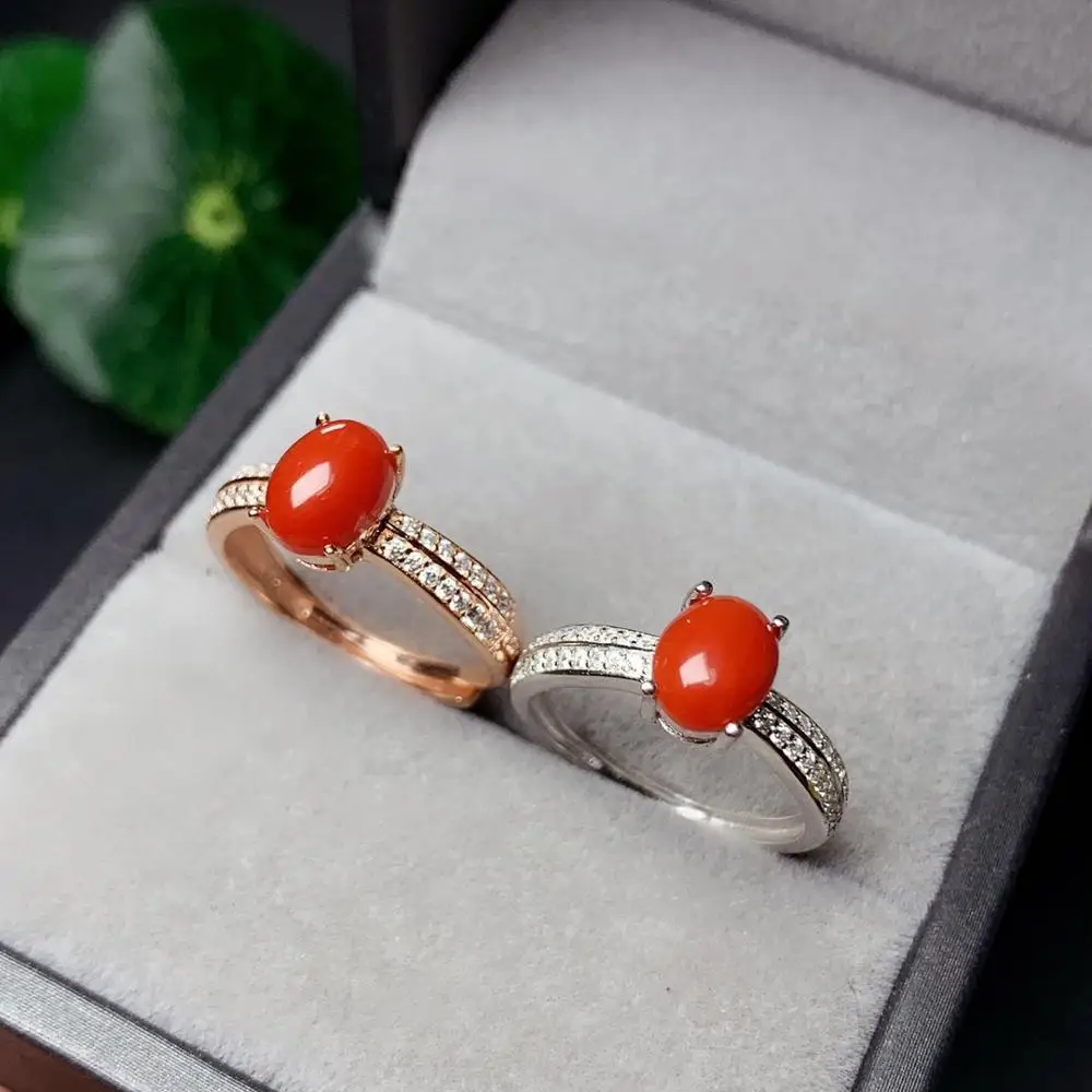 shilovem 925 sterling silver real Natural red coral rings fine Jewelry women trendy open 6*8mm party new gift yhj0608661agsh
shilovem 925 sterling silver real Natural red coral rings fine Jewelry women trendy open 6*8mm party new gift yhj0608661agsh