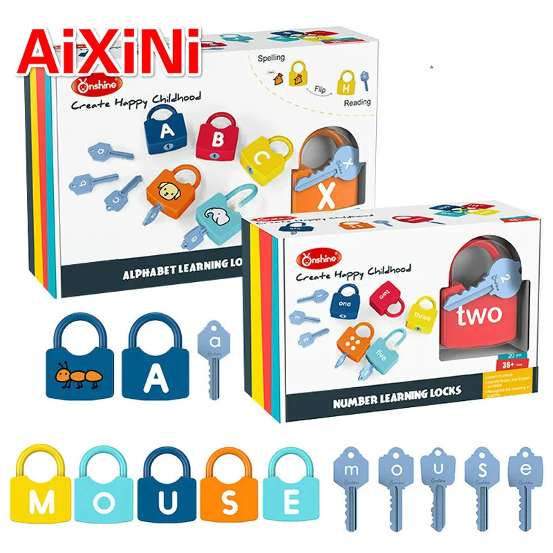 Plastic Montessori Locks Set Cognitive Numbers Locking Preschool Toy Learning Early Educational Toys for Children Kids Gift
Plastic Montessori Locks Set Cognitive Numbers Locking Preschool Toy Learning Early Educational Toys for Children Kids Gift