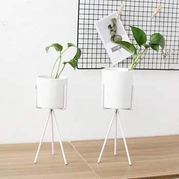 Ceramic Flower Stand Kit Water Planting Plant Vase Iron Ceramics Succulent Fleshy Flowerpot Iron Flower Stand Ceramic Flower Pot 
Ceramic Flower Stand Kit Water Planting Plant Vase Iron Ceramics Succulent Fleshy Flowerpot Iron Flower Stand Ceramic Flower Pot