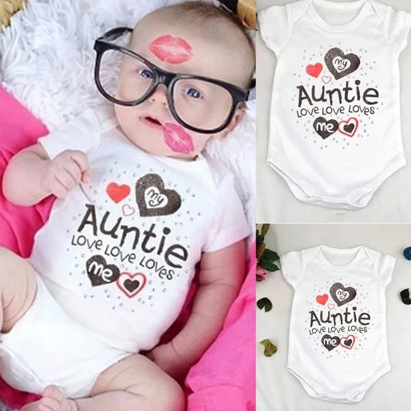 Повседневный милый женский комбидресс My Auntie Loves Me, детские комбинезоны с принтом для мальчиков и девочек, цельный костюм, детские комбинезоны
Повседневный милый женский комбидресс My Auntie Loves Me, детские комбинезоны с принтом для мальчиков и девочек, цельный костюм, детские комбинезоны