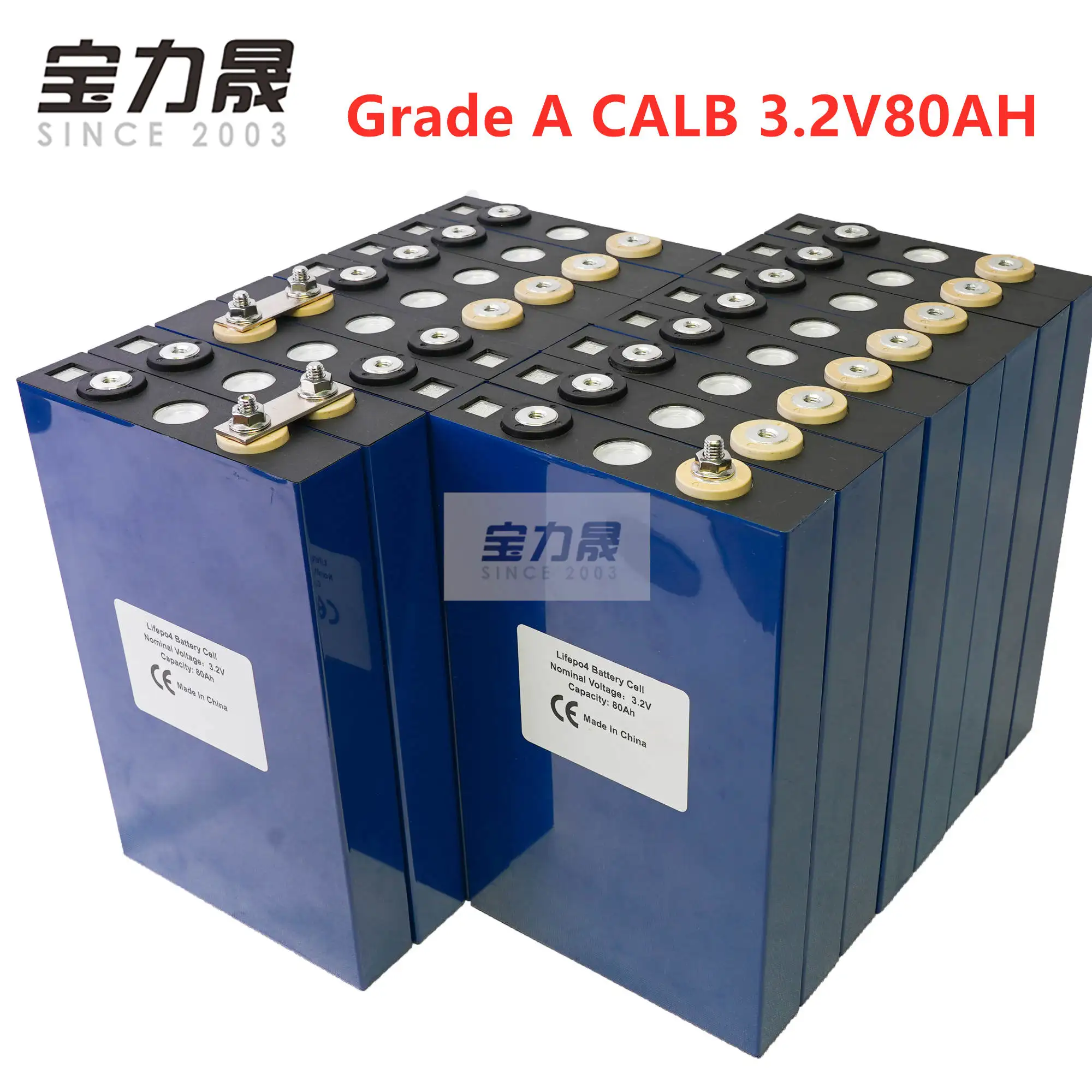 16PCS 3.2V 80Ah 2020 NEW Grade A CALB Lithium Iron Phosphate Cell lifepo4 battery solar 48V80AH cells not 100Ah EU US TAX FREE
16PCS 3.2V 80Ah 2020 NEW Grade A CALB Lithium Iron Phosphate Cell lifepo4 battery solar 48V80AH cells not 100Ah EU US TAX FREE