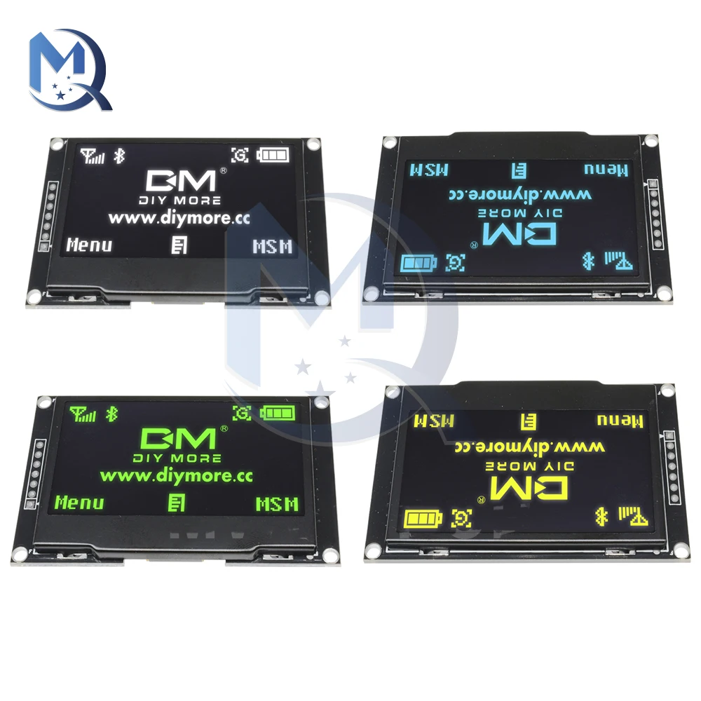 Модуль OLED-дисплея 2 42 дюйма 3 В x 4 разрешения плата HD-экрана SPI + неспаянный