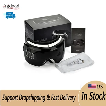 Smart Electric Vibration Eye Massager Air Pressure Hot Compress Eyes Care Device Wrinkle Fatigue Relieve Massage Eyewear Glasses 
Smart Electric Vibration Eye Massager Air Pressure Hot Compress Eyes Care Device Wrinkle Fatigue Relieve Massage Eyewear Glasses