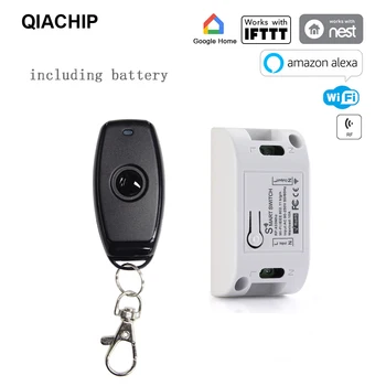 QIACHIP 433Mhz RF Wireless Wifi Smart Switch Remote Control Switch AC 110V 220V Automation Module DIY Timer Universal Smart Home
QIACHIP 433Mhz RF Wireless Wifi Smart Switch Remote Control Switch AC 110V 220V Automation Module DIY Timer Universal Smart Home