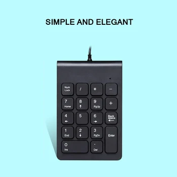 Wired Mini USB Numeric Keypad Numpad 18 Keys Digital Keyboard For IMac/MacBook Air/Pro Laptop PC Notebook Desktop
Wired Mini USB Numeric Keypad Numpad 18 Keys Digital Keyboard For IMac/MacBook Air/Pro Laptop PC Notebook Desktop