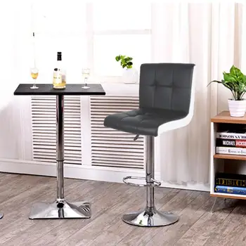 2Pcs Modern Fashion Soft Kitchen Living Room Chair Simplicity Height Adjustable Lifting Chair Kitchen Bar Breakfast BarStool HWC
2Pcs Modern Fashion Soft Kitchen Living Room Chair Simplicity Height Adjustable Lifting Chair Kitchen Bar Breakfast BarStool HWC