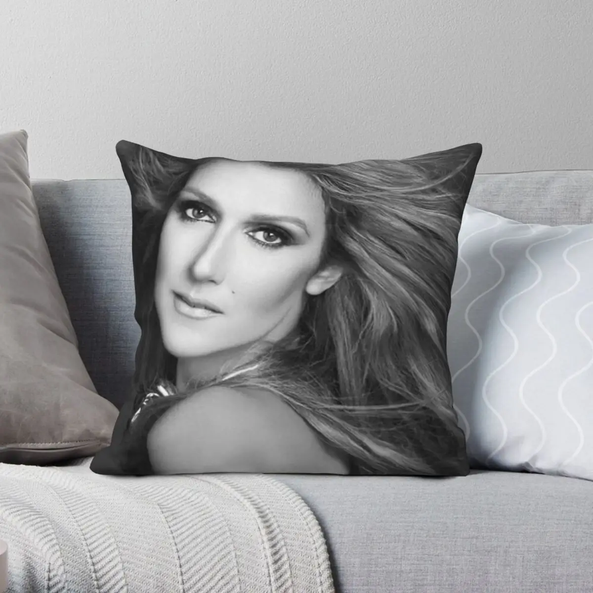 Красивая Женская квадратная наволочка из полиэстера и льна 
Красивая Женская квадратная наволочка из полиэстера и льна