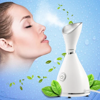 Powered Facial Cleansing Devices Nano Ionic Facial Steamer Face Sprayer Beauty Instrument 
Powered Facial Cleansing Devices Nano Ionic Facial Steamer Face Sprayer Beauty Instrument