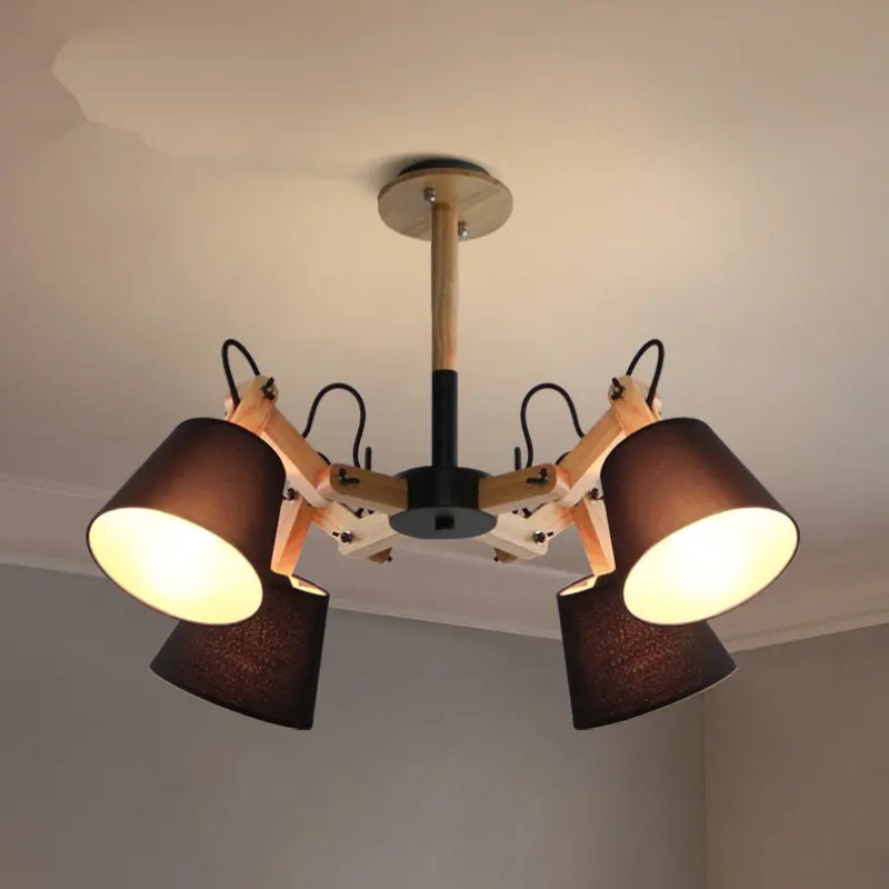 JAXLONG Nordic Pendant Lights Decor Bedroom Cafe Restaurant Pendant Lamp Log Robotic Spider Telescopic Light Fixtures hanglamp
JAXLONG Nordic Pendant Lights Decor Bedroom Cafe Restaurant Pendant Lamp Log Robotic Spider Telescopic Light Fixtures hanglamp