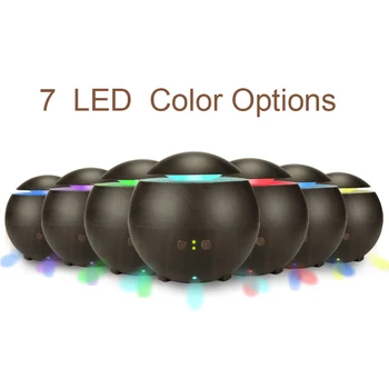 Ultrasonic Humidifier Light Wood Essential Oil Diffuser Atomizer Air Freshener Mist Maker with LED Night Light for Home
Ultrasonic Humidifier Light Wood Essential Oil Diffuser Atomizer Air Freshener Mist Maker with LED Night Light for Home