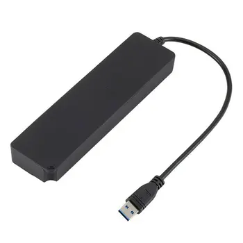 USB 3.0 Splitter Black 7 Port HUB With Key Switch Ultra High Speed Data Transmission 7 Port HUB With Button
USB 3.0 Splitter Black 7 Port HUB With Key Switch Ultra High Speed Data Transmission 7 Port HUB With Button
