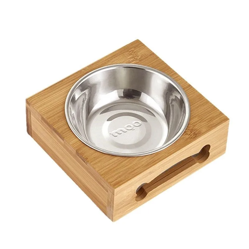 Double Single Dog Bowls for Puppies