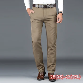 Business men casual pants cotton Spring autumn loose straight solid color large size pants 2020 high quality
Business men casual pants cotton Spring autumn loose straight solid color large size pants 2020 high quality