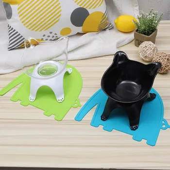 Cat Elevated Transparent Plastic Bowl, Pet Feeding Bowl | Raised The Bottom for Cats and Small Dogs, Cute Cat Face Single Bowl
Cat Elevated Transparent Plastic Bowl, Pet Feeding Bowl | Raised The Bottom for Cats and Small Dogs, Cute Cat Face Single Bowl