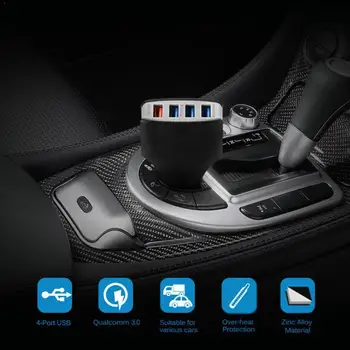 4 USB Fast Charger 4.2A Car Charger Adapter 7A QC3.0 Charging Phone Charger Fast Xiaomi Mobile For iPhone USB Car Turbo 4 F1N4
4 USB Fast Charger 4.2A Car Charger Adapter 7A QC3.0 Charging Phone Charger Fast Xiaomi Mobile For iPhone USB Car Turbo 4 F1N4