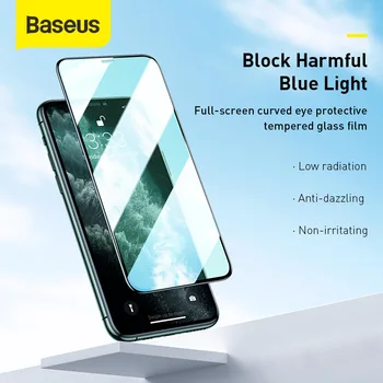 Baseus Full Cover Glass Flim Screen Protector for iPhone 11 Pro Max Eye Protector Flim Phone Mirror Tempered Glass
Baseus Full Cover Glass Flim Screen Protector for iPhone 11 Pro Max Eye Protector Flim Phone Mirror Tempered Glass