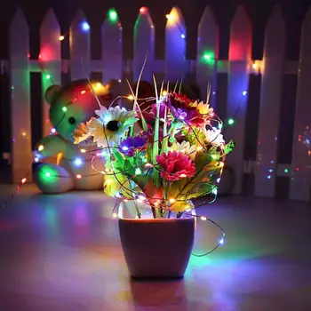 Led Solar Power Copper String Light IP65 Waterproof Holiday Lighting Multi-mode Outdoor Lawn Party Wedding Garden Decor Lamp
Led Solar Power Copper String Light IP65 Waterproof Holiday Lighting Multi-mode Outdoor Lawn Party Wedding Garden Decor Lamp