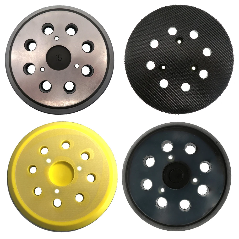 Backing Pads - 5 Inch 8 holes 3 nails Sanding Pad Hook & Loop sander pad -1 pack
Backing Pads - 5 Inch 8 holes 3 nails Sanding Pad Hook & Loop sander pad -1 pack