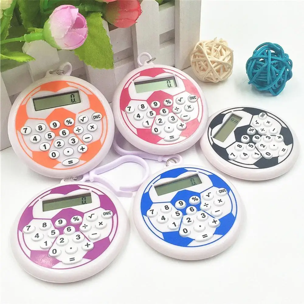 5 Color Mini Calculator Scientific Calculator Portable Cute LCD 8 Digital Electronic With Keychain Button Battery(included)
5 Color Mini Calculator Scientific Calculator Portable Cute LCD 8 Digital Electronic With Keychain Button Battery(included)