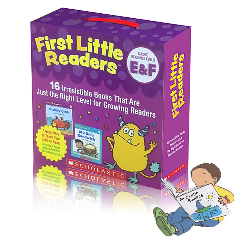First Little Readers EF Learn To Read 16 Books/set for Parents Educational Toys Classroom English Story Books for Kids with CD
First Little Readers EF Learn To Read 16 Books/set for Parents Educational Toys Classroom English Story Books for Kids with CD