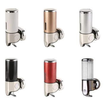 500ml Soap Dispenser Shower Gel Soap BoxSturdy Durable Anti-corrosion Anti-rust Wall-mounted Mall / Hotel / Bathroom / Kitchen 
500ml Soap Dispenser Shower Gel Soap BoxSturdy Durable Anti-corrosion Anti-rust Wall-mounted Mall / Hotel / Bathroom / Kitchen