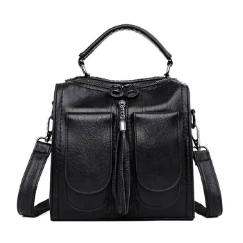 New Women Handbag Soft Leather Fashion Casual Tassel Bags High Quality Shoulder Bag Female Crossbody bag For Women
New Women Handbag Soft Leather Fashion Casual Tassel Bags High Quality Shoulder Bag Female Crossbody bag For Women