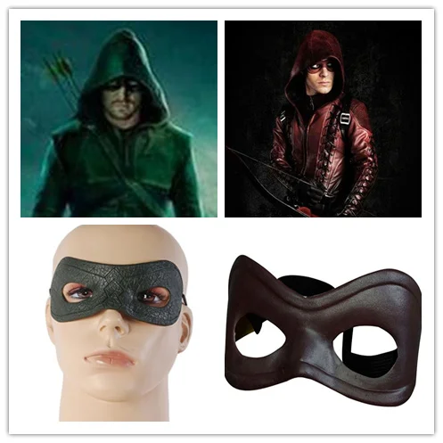 TV Green Arrow Oliver Queen Roy Harper Red Arrow Half Face Eyes Mask Cosplay Props Halloween Christmas Gifts
TV Green Arrow Oliver Queen Roy Harper Red Arrow Half Face Eyes Mask Cosplay Props Halloween Christmas Gifts