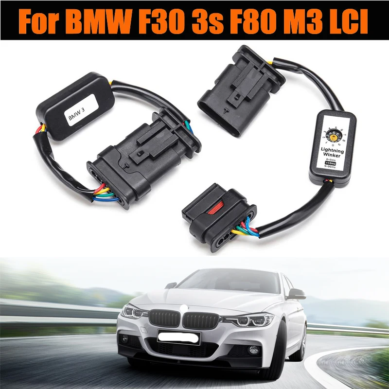 NEW 2X Dynamic Turn Signal Indicator LED Taillight Module Cable Wire Harness For BMW F30 3s F80 M3 LCI Left & Right Tail Light
NEW 2X Dynamic Turn Signal Indicator LED Taillight Module Cable Wire Harness For BMW F30 3s F80 M3 LCI Left & Right Tail Light