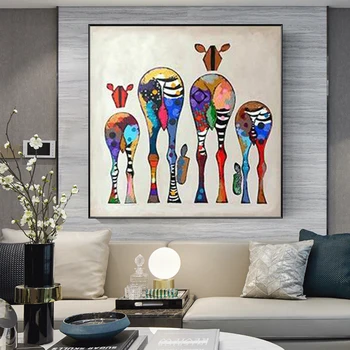 Abstract Zebra Canvas Art Paintings On The Wall Colorful Animals Art Prints African Animals Art Pictures For Living Room 
Abstract Zebra Canvas Art Paintings On The Wall Colorful Animals Art Prints African Animals Art Pictures For Living Room