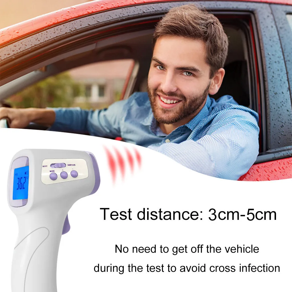 Muti-fuction Baby/Adult Digital Termomete Infrared Forehead Body Thermometer Gun Non-contact Temperature Measurement Device Mask
Muti-fuction Baby/Adult Digital Termomete Infrared Forehead Body Thermometer Gun Non-contact Temperature Measurement Device Mask