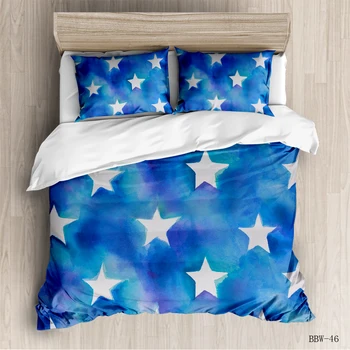 Classic Ink Style Stars Bedding 3 pcs Set 2020 New Arrival Wood Grain Pattern Simple Set Quilt Cover and Pillowcase
Classic Ink Style Stars Bedding 3 pcs Set 2020 New Arrival Wood Grain Pattern Simple Set Quilt Cover and Pillowcase