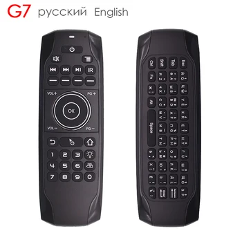 G7 Backlit Russian Mini Wireless Keyboard 2.4Ghz Air Mouse with IR Learning Remote Control for Android TV Box Mini PC IPTV
G7 Backlit Russian Mini Wireless Keyboard 2.4Ghz Air Mouse with IR Learning Remote Control for Android TV Box Mini PC IPTV