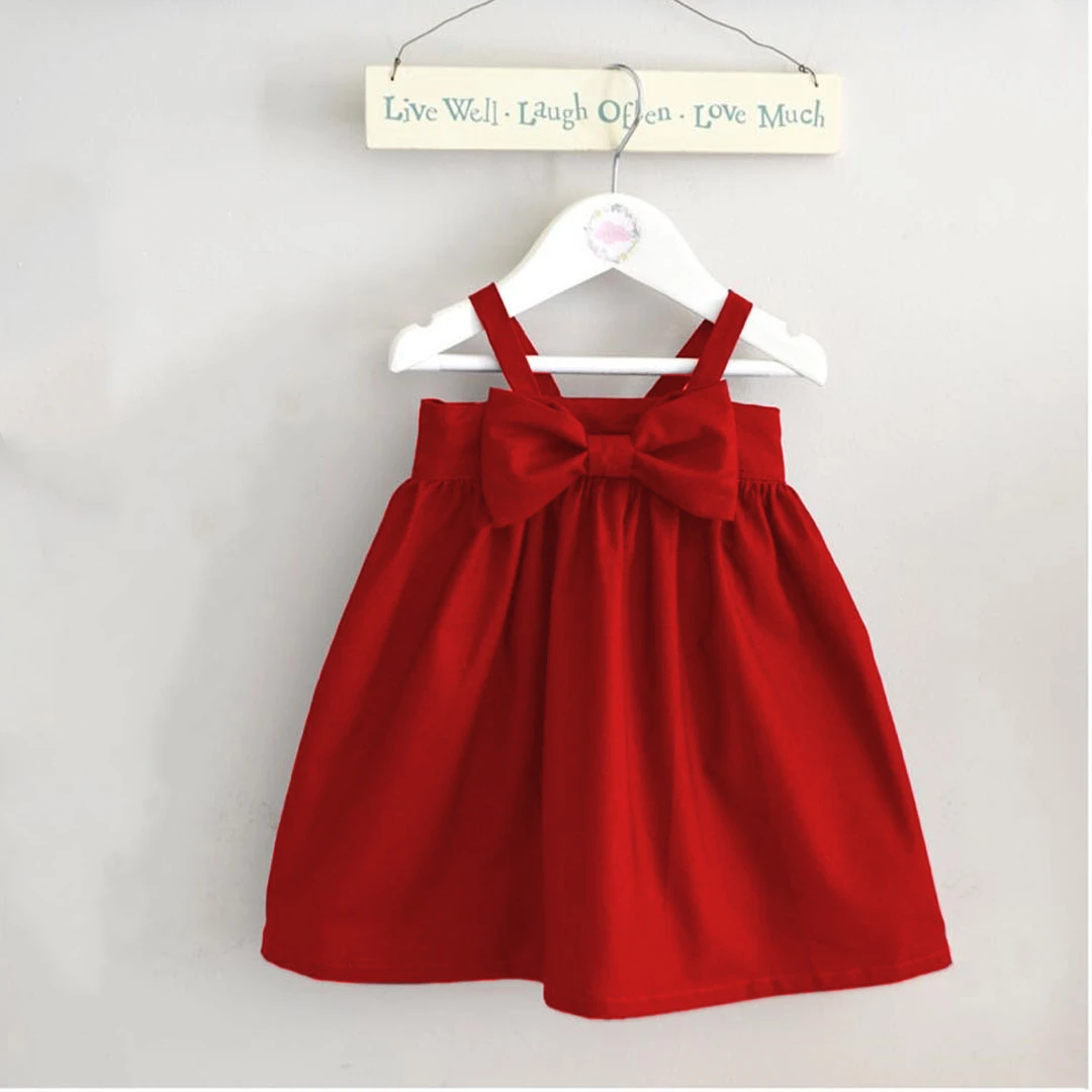 Newborn Baby Girls Summer Dress Bowknot Sleeveless Casual Dresses Red Mini Sundress Princess Dress
Newborn Baby Girls Summer Dress Bowknot Sleeveless Casual Dresses Red Mini Sundress Princess Dress