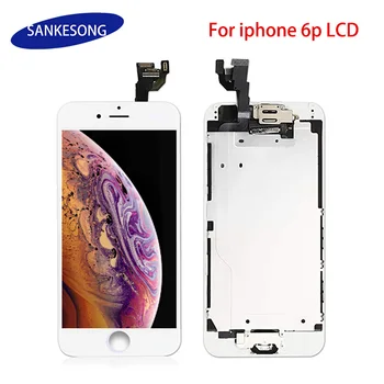 10-piece LCD screen, to replace the screen of the iPhone 6 plus community, has a front camera and a home button
10-piece LCD screen, to replace the screen of the iPhone 6 plus community, has a front camera and a home button