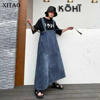 XITAO Yamamoto Style Dress Women Fashion Sleeveless Plus Size A Line Loose Blue Personality 2020 Summer New Casual Dress DMY4671
XITAO Yamamoto Style Dress Women Fashion Sleeveless Plus Size A Line Loose Blue Personality 2020 Summer New Casual Dress DMY4671