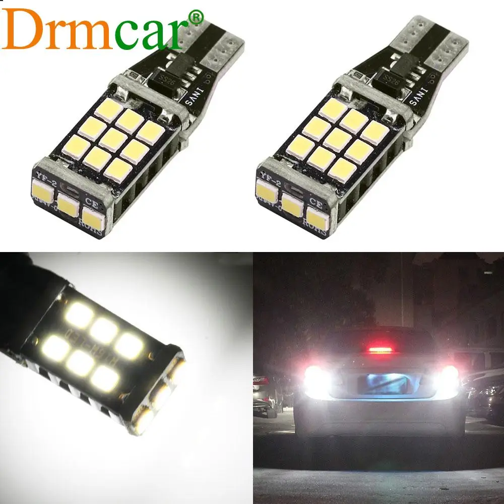 1X T15 Car LED CANBUS Backup Light Reverse Light Brake Light W16W WY16W License Plate Light No ERROR Tail Auto Turn Signal Lamp
1X T15 Car LED CANBUS Backup Light Reverse Light Brake Light W16W WY16W License Plate Light No ERROR Tail Auto Turn Signal Lamp