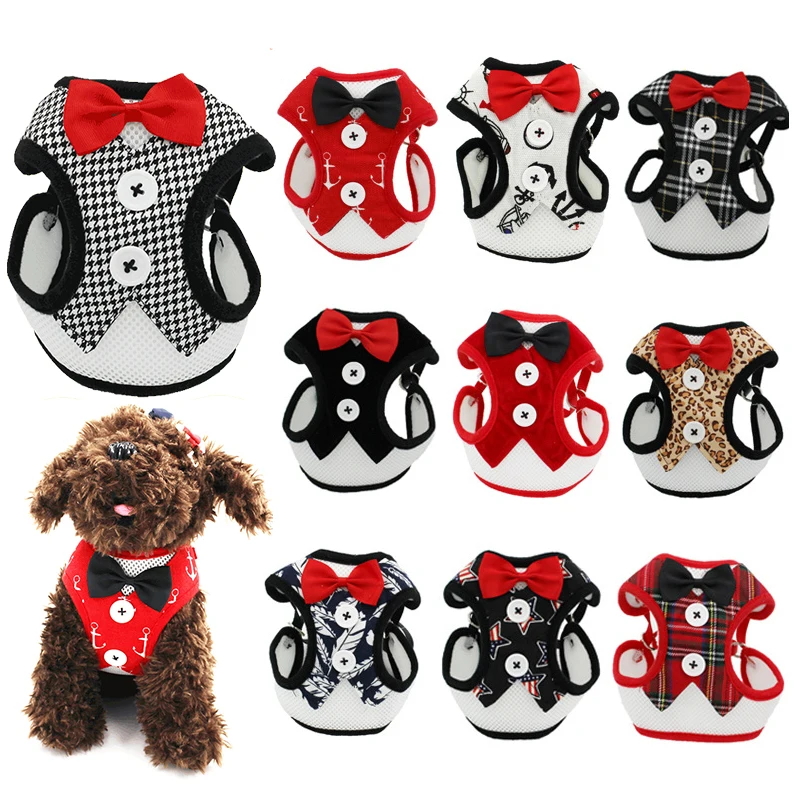 Cute Bowtie Cat Dog Harness Vest with Leash Suit Tuxedo Adjustable Bowknot Cat Harness Leash Set for Cats Kitten Puppy
Cute Bowtie Cat Dog Harness Vest with Leash Suit Tuxedo Adjustable Bowknot Cat Harness Leash Set for Cats Kitten Puppy