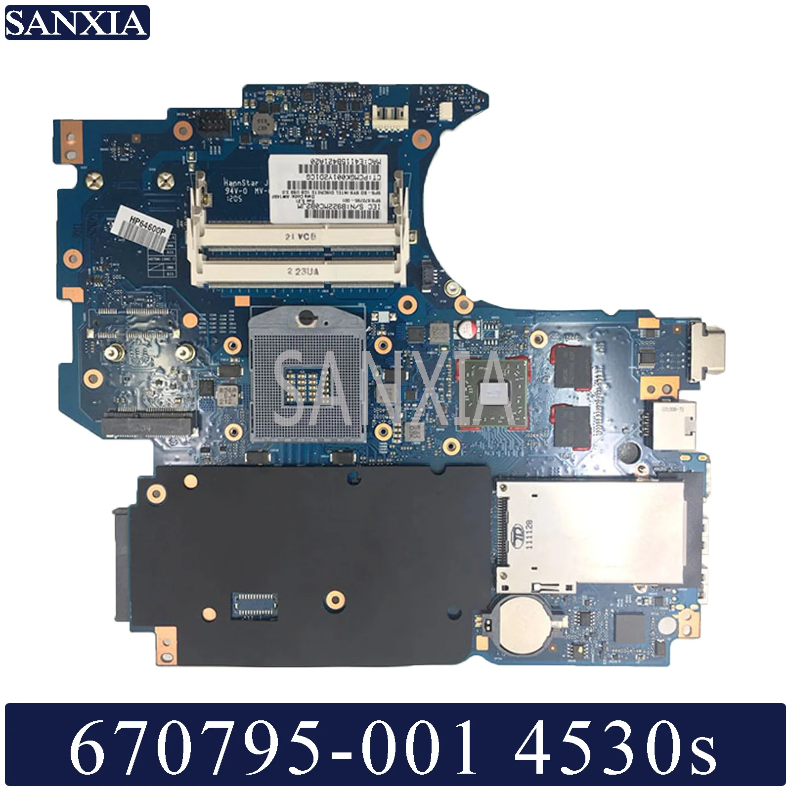 Материнская плата KEFU 670795-001 для ноутбука HP ProBook 4530s оригинальная материнская HM65 |