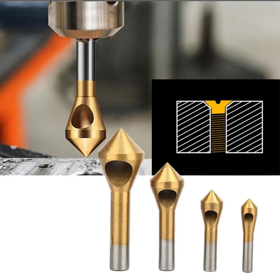 4Pcs Chamfer Drill Bit Device Single Inclined Hole Chamfer Cutter 90 Degree Deburring Drill
4Pcs Chamfer Drill Bit Device Single Inclined Hole Chamfer Cutter 90 Degree Deburring Drill