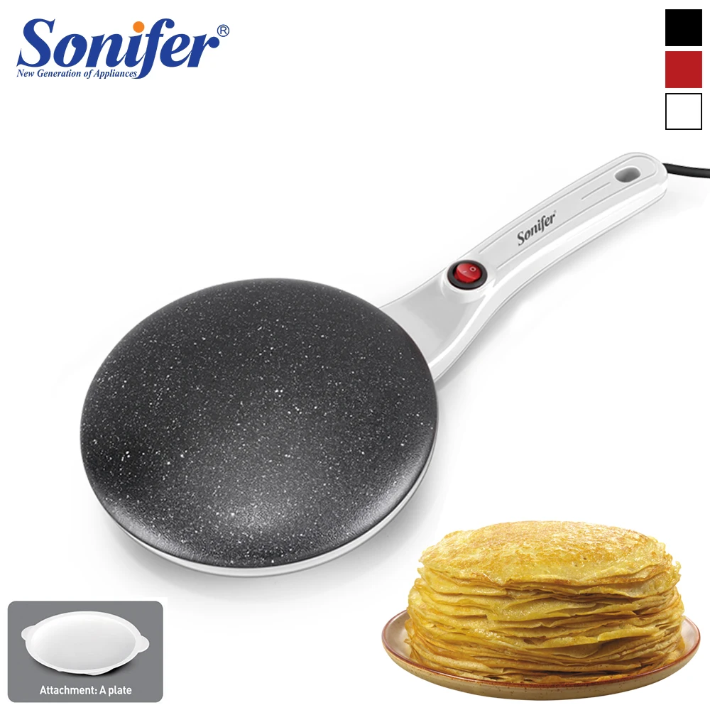 Electric Crepe Maker Machine Pancake Pan Non-Stick Griddle Baking Pan Cake Machine Kitchen Cooking Pan Pie Frying 220V Sonifer
Electric Crepe Maker Machine Pancake Pan Non-Stick Griddle Baking Pan Cake Machine Kitchen Cooking Pan Pie Frying 220V Sonifer