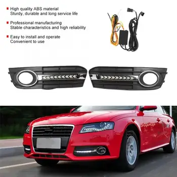 Bulbs ABS Car Grille Grill with LED Turn Signal Light Daytime Running Light for Audi A4 B8 2009 2010 2011 for auto
Bulbs ABS Car Grille Grill with LED Turn Signal Light Daytime Running Light for Audi A4 B8 2009 2010 2011 for auto