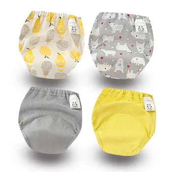 Waterproof Reusable Baby Kids Cotton Potty Training Pants Infant Shorts Underwear Cloth Diaper Nappies Child Panties 4PCS/lot
Waterproof Reusable Baby Kids Cotton Potty Training Pants Infant Shorts Underwear Cloth Diaper Nappies Child Panties 4PCS/lot