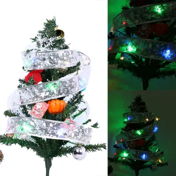 Christmas Party Decoration 1m Ribbon Night Light Christmas tree LED String Decoration Holiday DIY Decorations Adult For Kids 98
Christmas Party Decoration 1m Ribbon Night Light Christmas tree LED String Decoration Holiday DIY Decorations Adult For Kids 98
