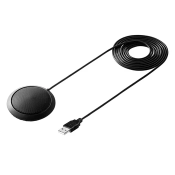 Zinc Alloy Cable Conference Video Desktop Home 360 Degree USB Pickup Audio Gaming Microphone Business Computer Omnidirectional
Zinc Alloy Cable Conference Video Desktop Home 360 Degree USB Pickup Audio Gaming Microphone Business Computer Omnidirectional