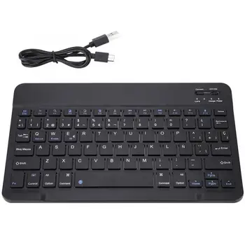 Portable keyboard Mini Wireless Bluetooth 3.0 Spanish Keyboard Touchpad for /Microsoft/Android projection keyboard
Portable keyboard Mini Wireless Bluetooth 3.0 Spanish Keyboard Touchpad for /Microsoft/Android projection keyboard