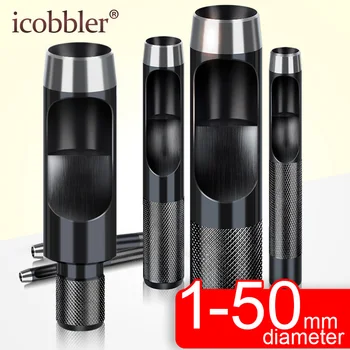 1-50mm Round Hollow Punch Set Leather Craft Tool Hole Cutter for Watch Bands Belts Gasket Fabric Canvas Paper Plastics Eyelet
1-50mm Round Hollow Punch Set Leather Craft Tool Hole Cutter for Watch Bands Belts Gasket Fabric Canvas Paper Plastics Eyelet