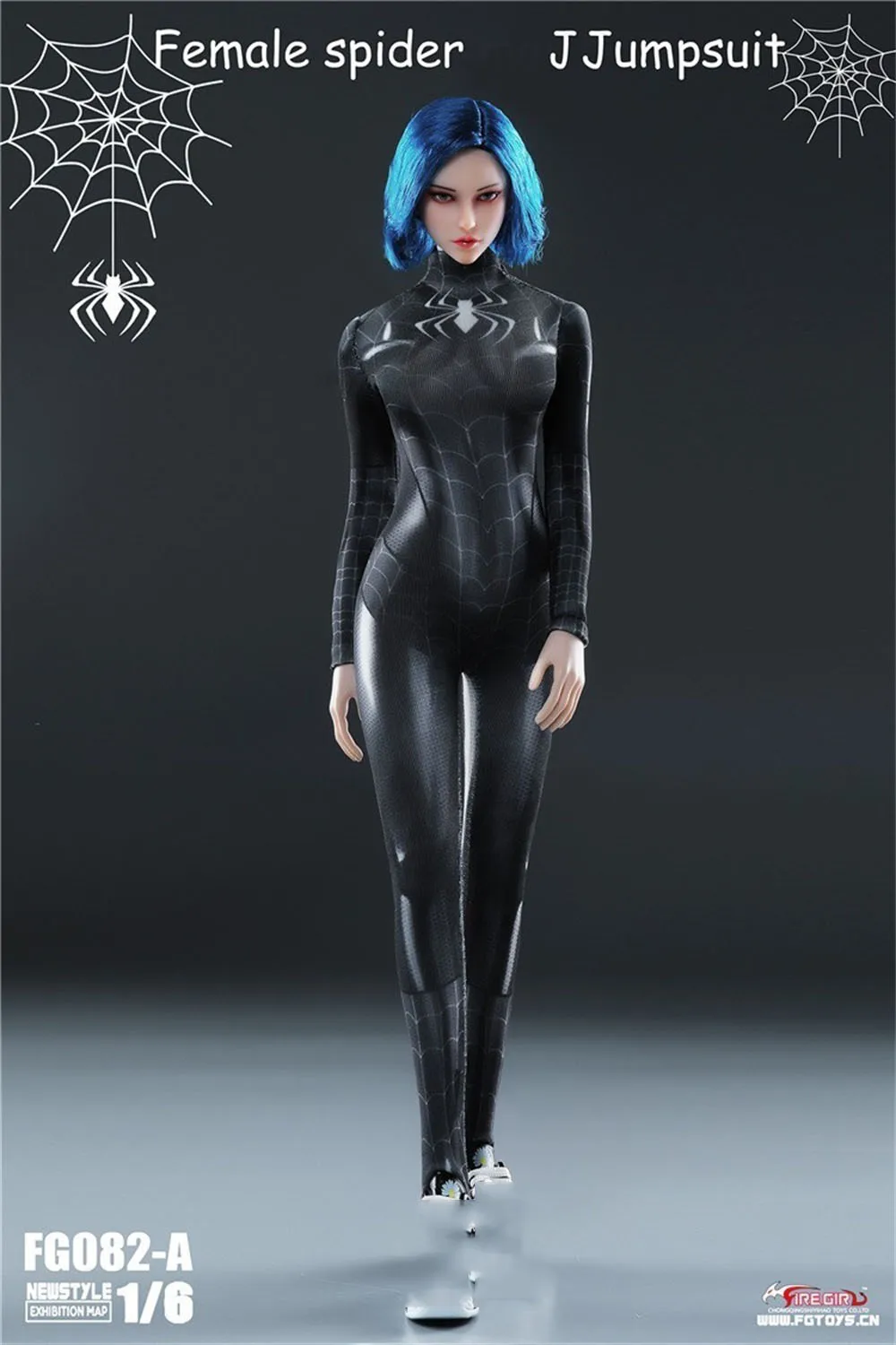 FireGirl Toys 1/6th FG082 Spider Doll Female Sexy Stretch Jumpsuit Model Suit 12inch TBL PH Body Accessories
FireGirl Toys 1/6th FG082 Spider Doll Female Sexy Stretch Jumpsuit Model Suit 12inch TBL PH Body Accessories