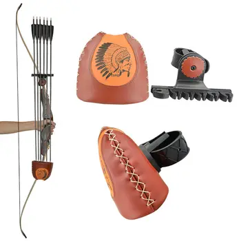 Archery Strap-on Arrow Quiver Holder Traditional Longbow Recurve Bow Leather Hunting Bow Accessories Recurve bow
Archery Strap-on Arrow Quiver Holder Traditional Longbow Recurve Bow Leather Hunting Bow Accessories Recurve bow