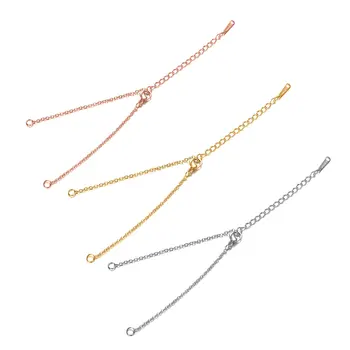 5pcs/lot 1.5mm 100% Stainless Steel 2 Loops DIY Bracelet Chain Wholesale Finding Jewelry Supplies DIY Jewelry Making Bracelets 
5pcs/lot 1.5mm 100% Stainless Steel 2 Loops DIY Bracelet Chain Wholesale Finding Jewelry Supplies DIY Jewelry Making Bracelets