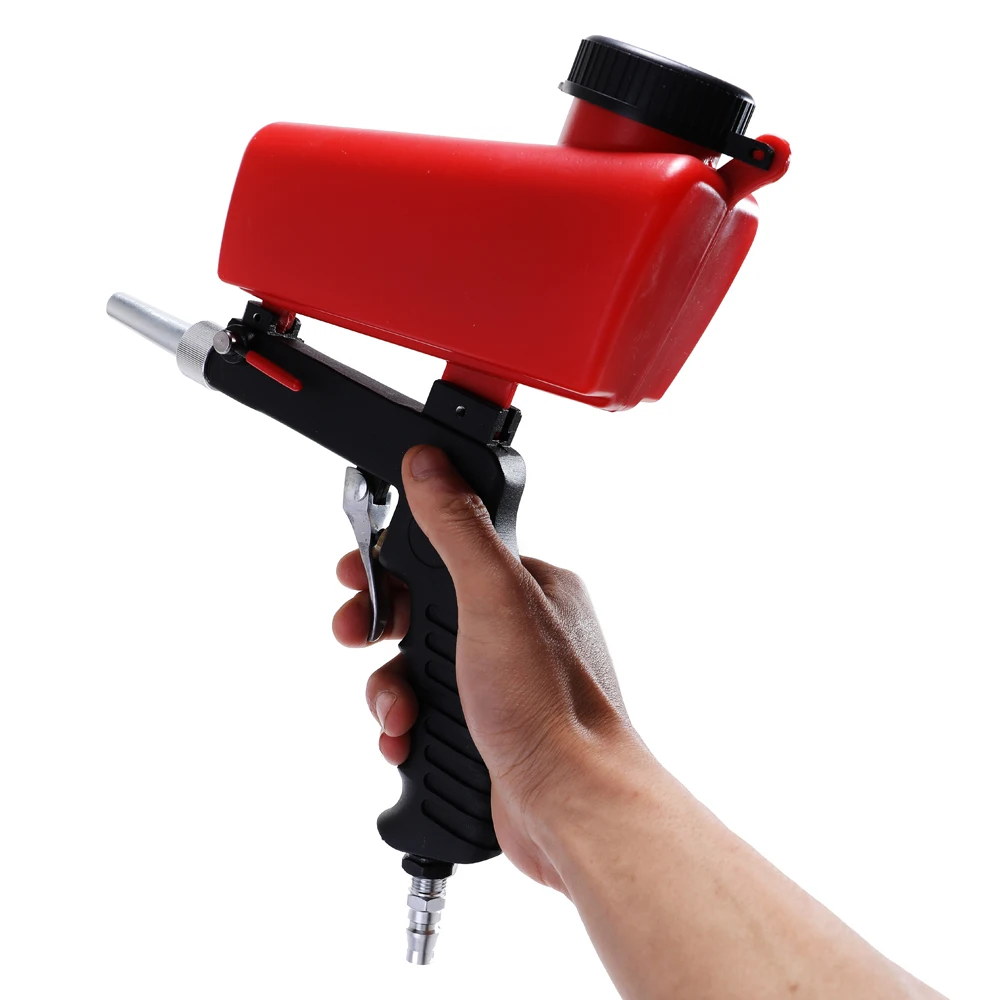 Portable Gravity Sandblasting Gun Pneumatic Sand Blasting Gun 90PSI 6.5mm Nozzle Sand Blasting Machine Home diy tool 
Portable Gravity Sandblasting Gun Pneumatic Sand Blasting Gun 90PSI 6.5mm Nozzle Sand Blasting Machine Home diy tool
